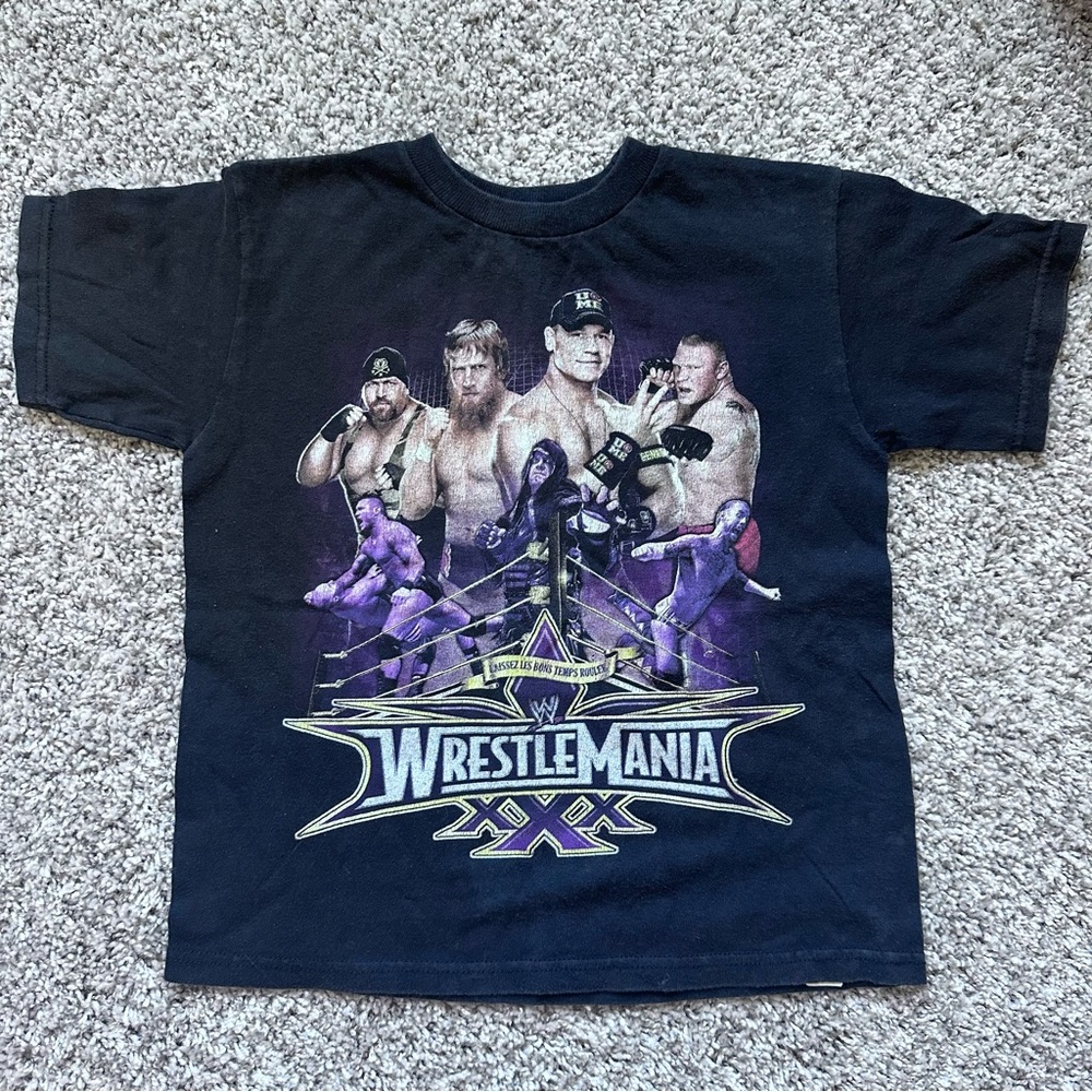 WWE Wrestlemania 2014 XXX John Cena kids shirt